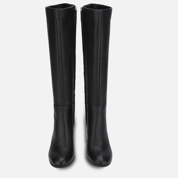 Kenneth Cole JUSTIN LEATHER HIGH HEEL KNEE BOOT - Picture 4 of 6